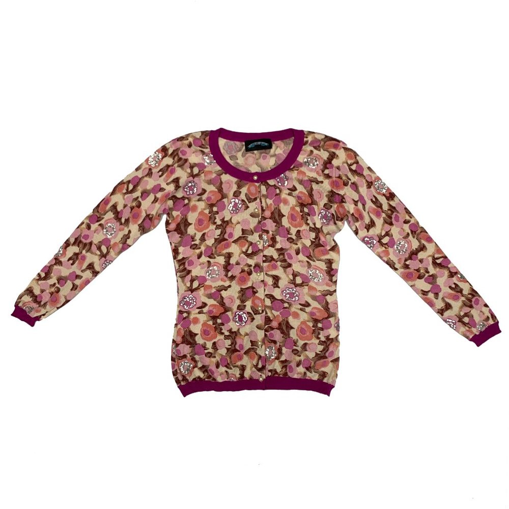 TTE Cashmere Sweater "Floral" - Lavender
